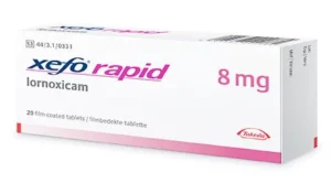 Κουτί Xefo Rapid 8mg, πόνος αντιμετώπιση